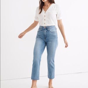 Madewell TALL Curvy Classic Straight Jeans